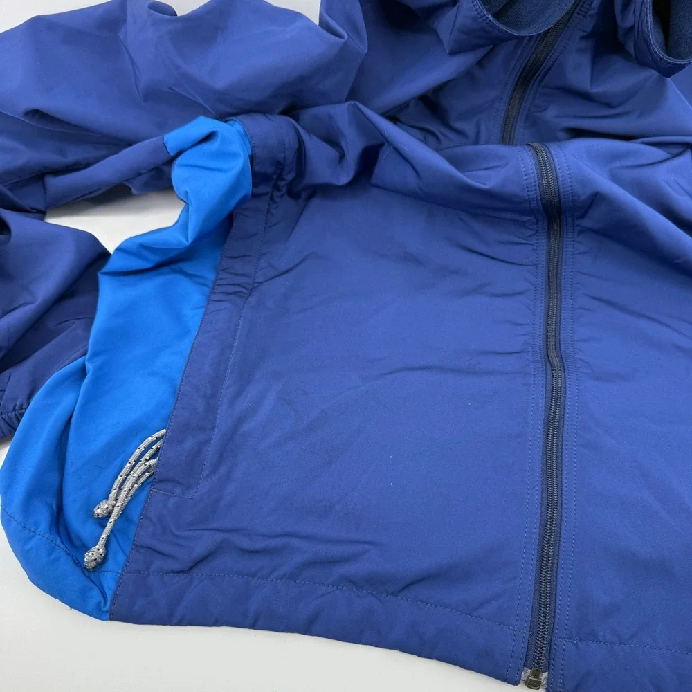 Vintage Patagonia Integral Jacket Full Zip Blue‎ Men L Lightweight Windbreaker